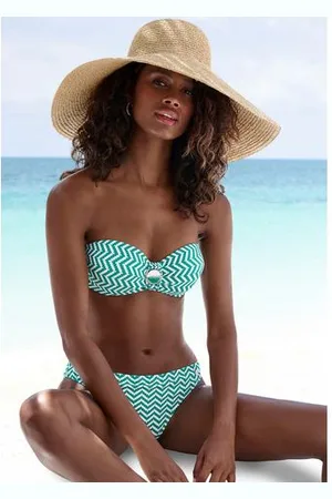 Jette Joop Beugelbikini in bandeaumodel met sieraccessoires