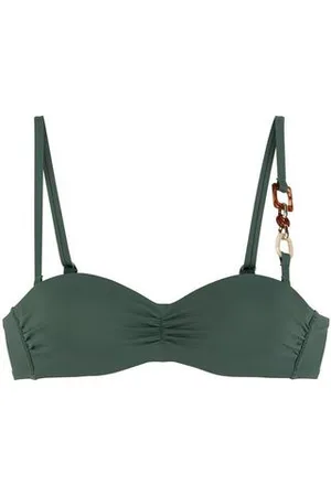 Lascana Beugelbikinitop in bandeaumodel Yves met elegante sieraccessoires