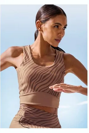 Lascana Crop-top -Sporttop, Kort topje