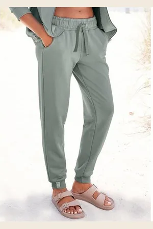 Lascana Sweatbroek Relaxbroek van biologische katoen, loungewear