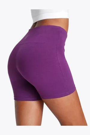 Lascana Short met brede boord en logoprint, loungewear