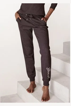 Bench Relaxbroek -loungebroek, sweatbroek met glanzende logo-borduurwerk, loungewear, loungepak
