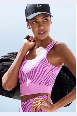 Lascana Crop-top -Sporttop, Kort topje