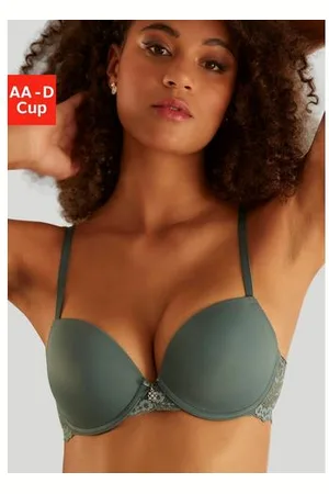 Lascana Push-up-bh met beugel en kanten achterkant, dessous