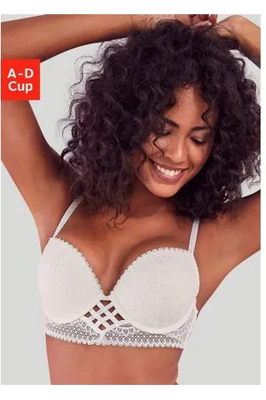 Lascana Push-up-bh in prachtige vlecht-look, sexy dessous