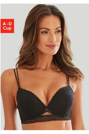 vivance collection Push-up-bh Viola met kant van deels gerecycled polyamide, sexy lingerie