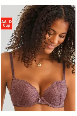 vivance collection Push-up-bh rondom met gebloemd kant, dessous