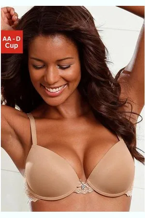 Lascana Push-up-bh met beugel en kanten achterkant, dessous