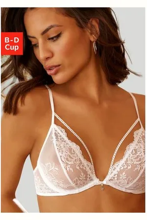 vivance collection Beugel-bh gemaakt van subtiel transparant kant, lingerie
