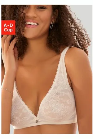 Lascana Bralette-bh zonder beugels in gebloemd kant, lingerie