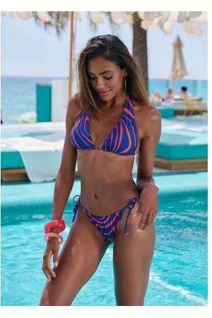 Buffalo Triangel-bikinitop Dune in trendy streep-look