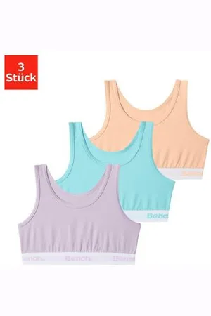 Bench Bustier met logo-weefband (set, 3-delig)