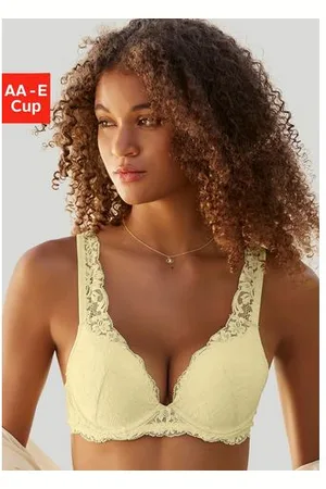 Lascana Push-up-bh rondom van prachtige, gebloemde kant, dessous