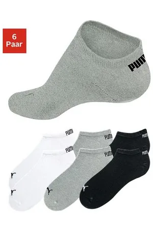 PUMA Sneakersokken met ingebreid logo (6 paar)