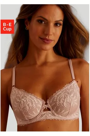 Lascana Beugel-bh met verfijnd gebloemd kant, lingerie