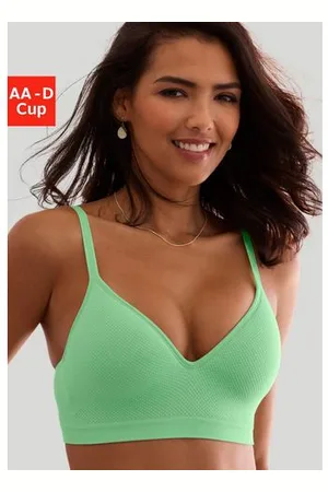 Lascana Push-up-bh COMFY BRA zonder beugels in zachte katoenen stof, basic lingerie