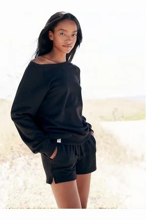 Lascana Sweatshirt Loungeshirt van biologische katoen, loungewear