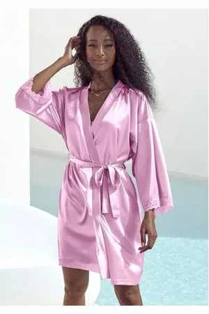 VIVANCE DREAMS Kimono met kanten inzetten