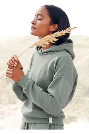 Lascana Hoodie van biologische katoen, loungewear