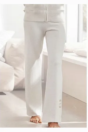 ELBSAND Tricotbroek Loungebroek, relaxbroek van zacht hoogwaardig breiwerk, loungewear