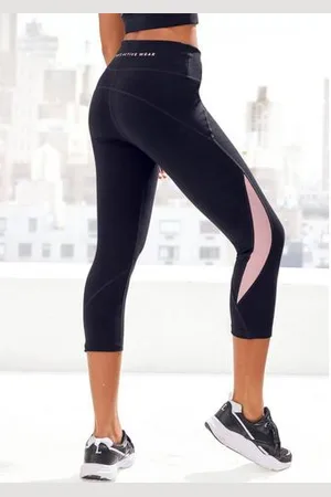 Vivance Caprilegging -Sportleggings Sportleggings met brede comfortband