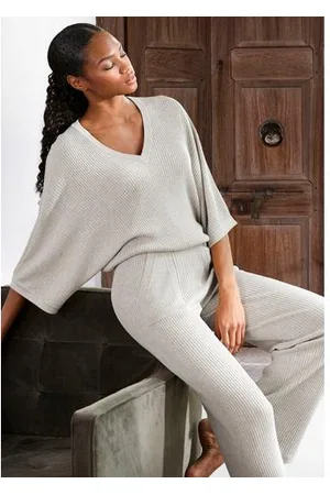 French Connection T-shirt Loungeshirt met wijde mouwen, loungewear