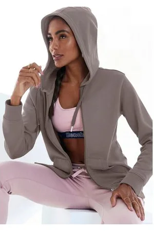 Bench Capuchonsweatvest Met geborduurd logo met logo en kangoeroezak, loungewear