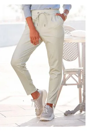 Lascana Comfortbroek met zakken, joggingbroek, elegant-sportief, jerseybroek