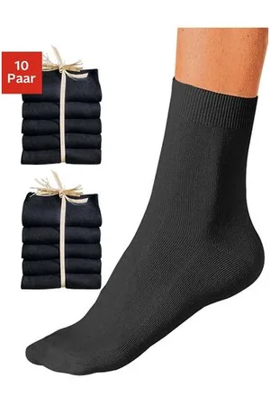 Go In Basic sokken unikleur (set, 10 paar)