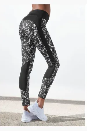 Lascana Legging Splash Sportbroek met allover patroon