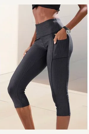 Lascana Caprilegging Sportbroek met allover print