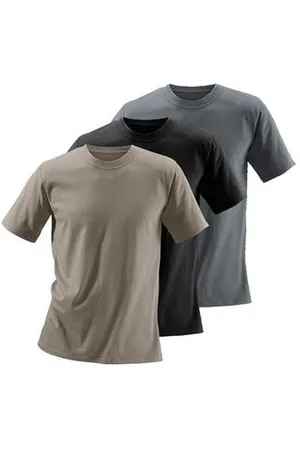 H.I.S T-shirt van katoen, perfect als ondershirt (set, 3-delig)