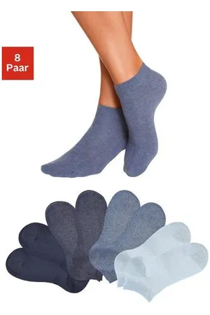 Go In Korte sokken uni in basic kleuren (set, 8 paar)