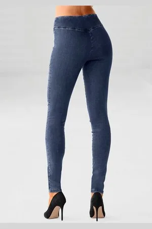 Buffalo Jeggings met brede tailleband