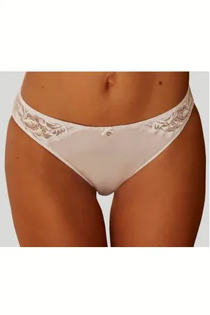 Lascana Bikinibroekje met gebloemde kanten inzetten