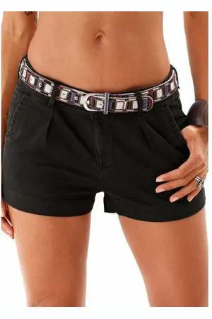 Lascana Short van stretchkatoen met zakken, korte broek, casual look