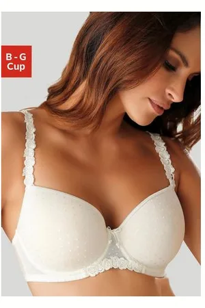 Lascana Bh met steuncups met beugel, met gegarneerde bandjes, dessous