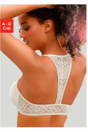 QS by s.Oliver Bh met steuncups Lisette met voorsluiting en mooie kanten achterkant, dessous