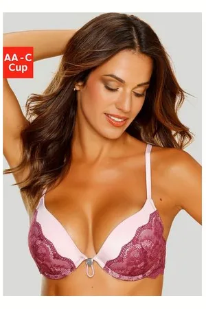 Lascana Push-up-bh middenvoor verstelbaar, dessous