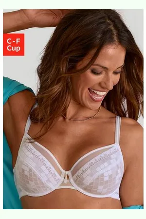 Nuance Beugel-bh van jacquard kant in een mooie matglanzende look, lingerie