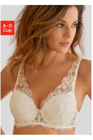 Lascana Push-up-bh Mia met beugel in high-apex belijning, sexy dessous