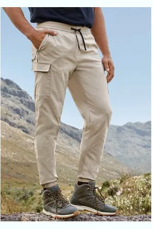 john devin Jogpants Trekking-outdoorbroek met ventilatie in de kniezone