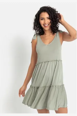 QS by s.Oliver Jerseyjurk met ruchedetails