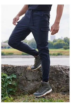 john devin Jogpants Trekking-outdoorbroek met ventilatie in de kniezone