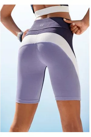 Lascana Fietsbroekje -Sportbroek Sportbroek met brede V-tailleband