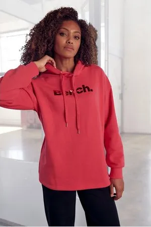 Bench Hoodie met glanzende logoprint, loungewear