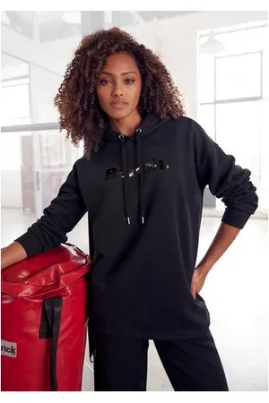 Bench Hoodie met glanzende logoprint, loungewear