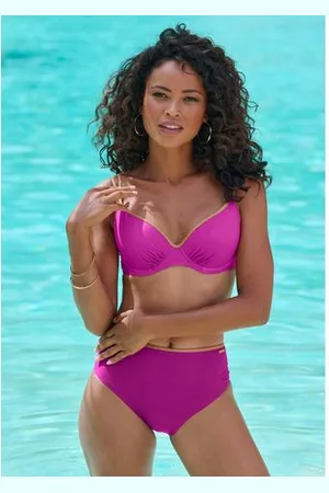 Bruno Banani Bikinibroekje Milano met koperkleurige paspel