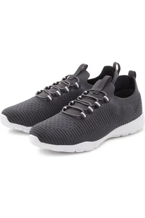 Lascana Sneakers Slip-ins, vrijetijdsschoen, lage schoen superlicht van textiel VEGAN
