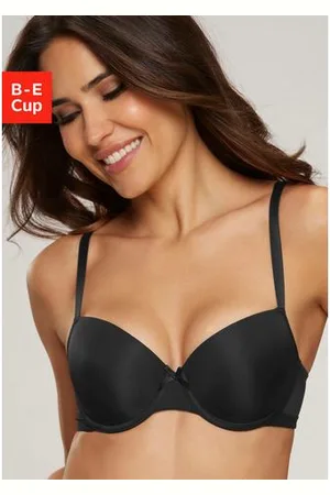 QS by s.Oliver Bh met steuncups met beugel en naadloos voorgevormde schalen, basic lingerie